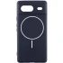 Чохол Silicone Cover Lakshmi Full Camera (AA) with Magnetic Fit для Google Pixel 9a – Темно-синій / Midnight blue. Фото 1 з 1