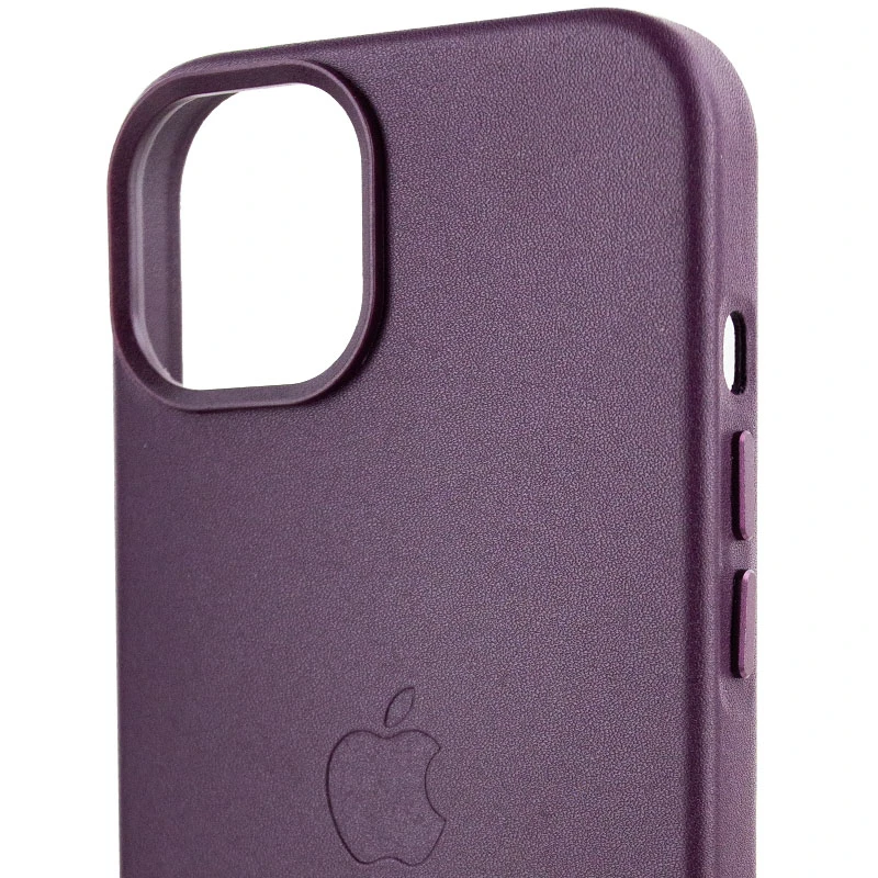 Шкіряний чохол Silicone Case Soft з MagSafe на Apple iPhone 14 (6.1") – Dark Cherry. Фото 6 з 7