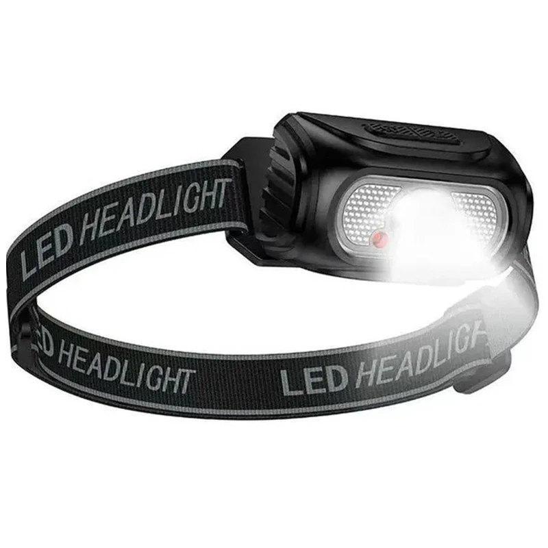 Ліхтар з кріпленням на голову Hoco DL24 (500mAh) – Black. Фото 3 з 4