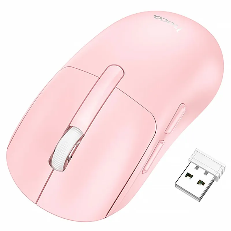 Мышь беспроводная Hoco DI88 Dragon Bluetooth + 2.4G – Pink. Фото 2 из 4