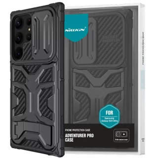 TPU+PC чехол Nillkin CamShield Adventurer Pro с шторкой на камеру для Samsung Galaxy S23 Ultra фото 1 TPU+PC чехол Nillkin CamShield Adventurer Pro с шторкой на камеру для Samsung Galaxy S23 Ultra фото 1 из 1