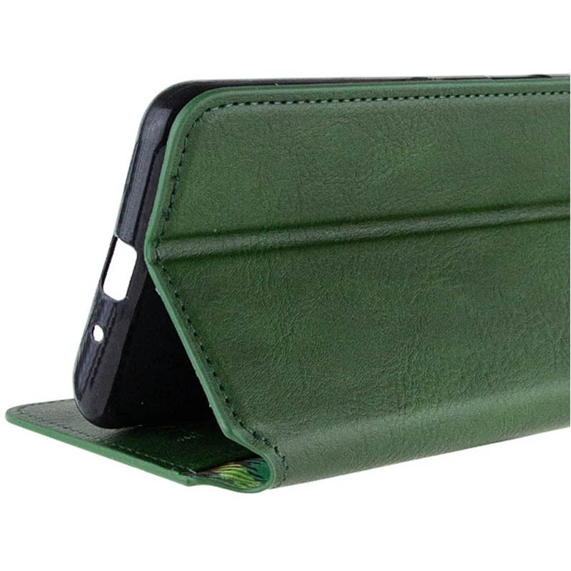 Чохол книжка GETMAN Cubic для Xiaomi Redmi A3 – Зелений. Фото 4 з 7