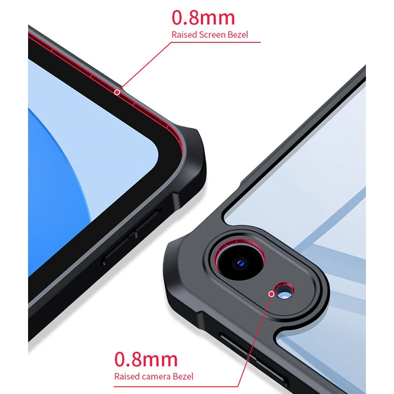 Чохол для планшета з посиленими кутами Xundd на Apple iPad 10.9" (2022) – Чорний. Фото 9 з 15