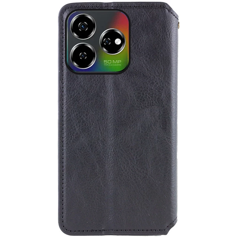 Чохол книжка GETMAN кубик для ZTE Nubia V60 – Чорний. Фото 5 з 7