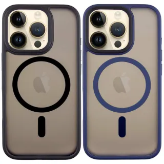 TPU+PC чехол Metal Buttons with Magnetic Fit для Apple iPhone 16 Pro