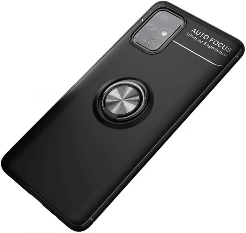 

Чохол Deen ColorRing з кільцем на Samsung Galaxy A53 5G (Чорний / Чорний)
