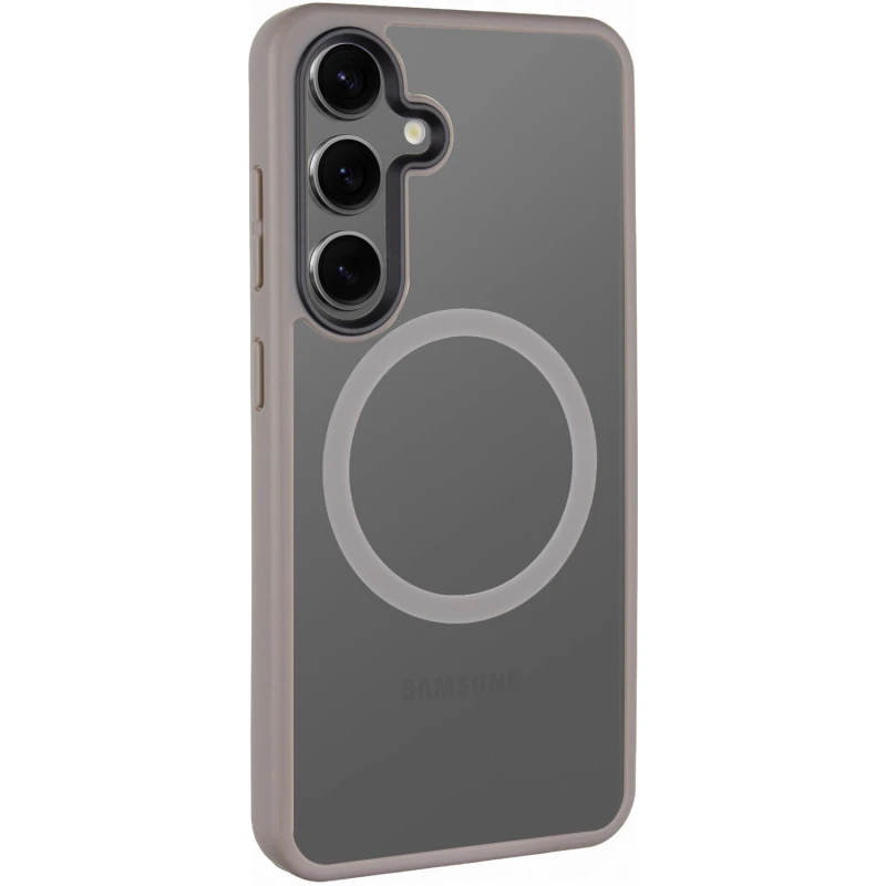 Чехол Ummi Colorful with MagSafe для Samsung Galaxy S24+ – Серый / Grey. Фото 1 из 6