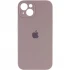 Чехол Silicone Case с защитой камеры для Apple iPhone 13 (6.1") – Серый / Lavender. Фото 1 из 4