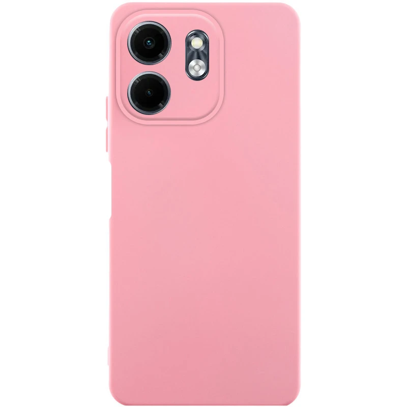 Кольоровий силіконовий чохол GETMAN із закритою камерою для Xiaomi Redmi 15 4G (Global) / 5G – Рожевий / Pink. Фото 1 з 6
