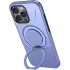 TPU+PC чохол Kalebol Magnetic Case для Apple iPhone 16 Pro Max – Lilac. Фото 3 з 3