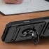 Ударопрочный чехол с магнитом и отсеком для карточек для Apple iPhone 16 – Black. Фото 10 из 12