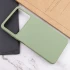 Кольоровий силіконовий чохол на Xiaomi Poco X4 Pro 5G – Фісташковий. Фото 7 з 7