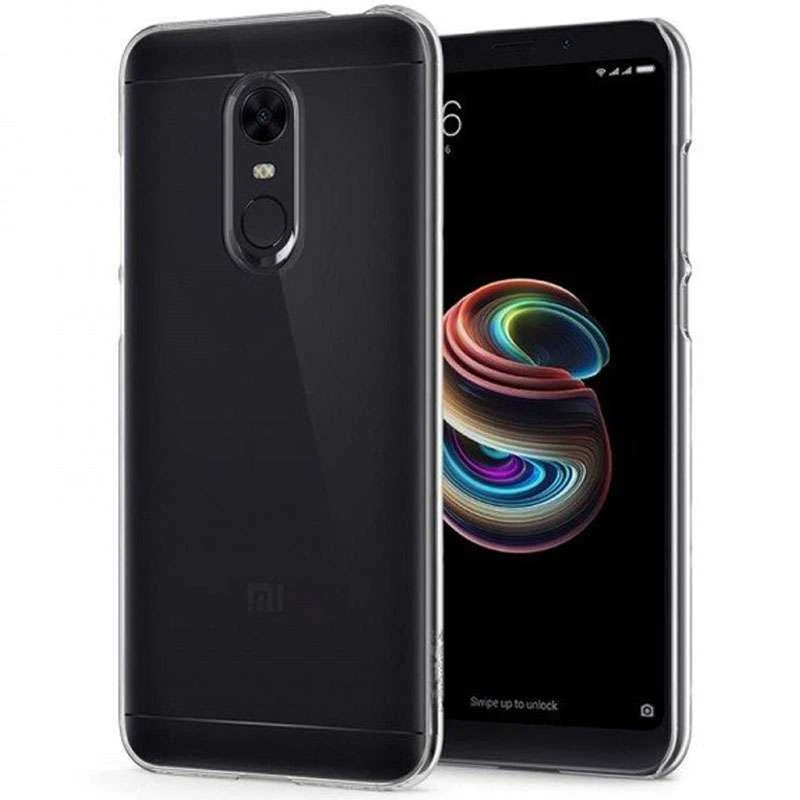

Ультратонкий силіконовий чохол 1мм на Xiaomi Redmi 5 (Безбарвний (прозорий))