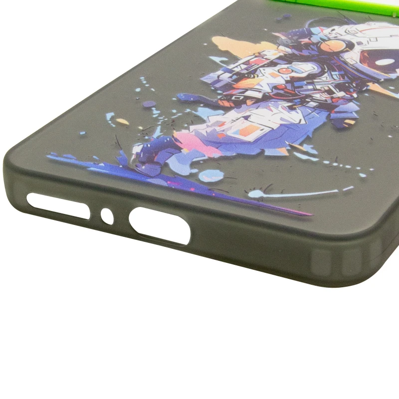 Чохол TPU+PC Street Art для Xiaomi Redmi Note 14 4G (Int. version) – Astronaut. Фото 7 з 7