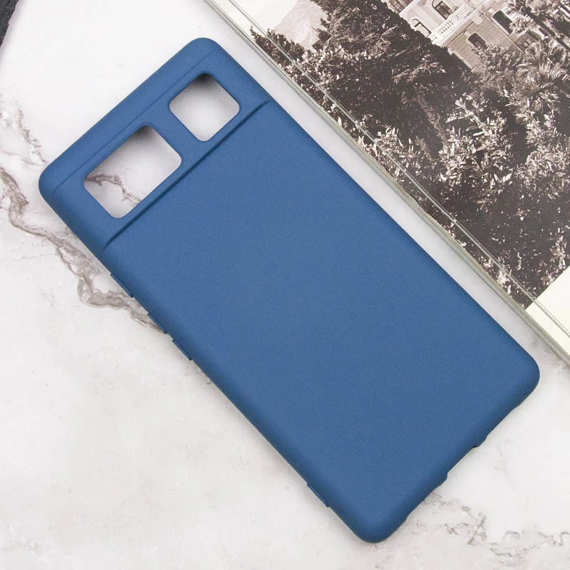 Чохол Silicone Case Lakshmi на Google Pixel 6 – Синій / Navy Blue. Фото 5 з 10