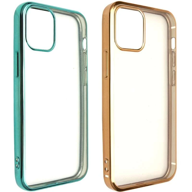 

Силіконовий чохол з глянсовою окантовкою та захистом камери на Apple iPhone 12 mini (5.4")