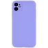 Чохол з захистом камери Silicone Case для Apple iPhone 12 (6.1") – Бузковий / Dasheen. Фото 1 з 2