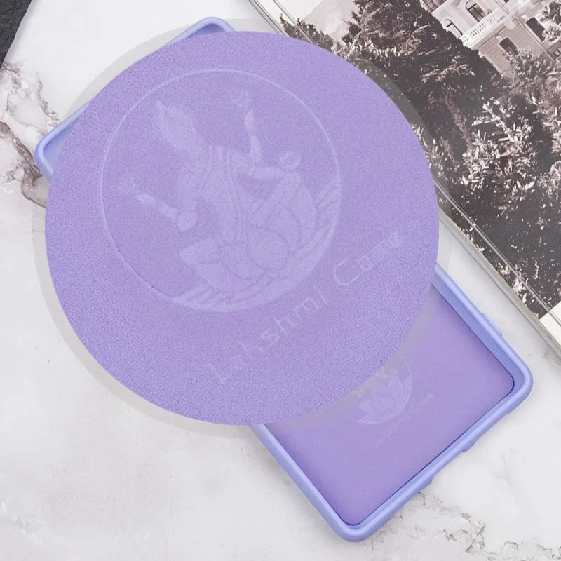 Силиконовый чехол Cover Lakshmi с защитой камеры для Google Pixel 8 Pro – Сиреневый / Dasheen. Фото 3 из 4