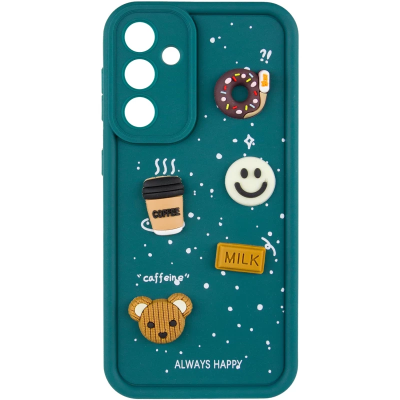 Чехол TPU Toys Case для Samsung Galaxy A35 – Pine Green / Always Happy. Фото 3 из 8