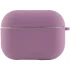 Силіконовий футляр з мікрофіброю для навушників Airpods 3 – Ліловий / Lilac Pride. Фото 3 з 5