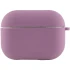 Силіконовий футляр з мікрофіброю для навушників Airpods Pro 3 – Ліловий / Lilac Pride. Фото 2 з 4