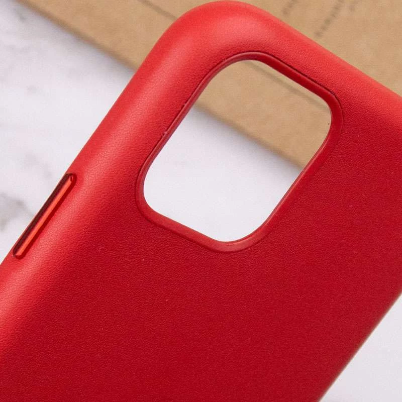 Шкіряний чохол Silicone Case Soft на Apple iPhone 11 Pro (5.8") – Crimson. Фото 9 з 9