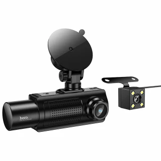 Відеореєстратор Hoco DI61 3.16-inch display with rear camera (1280+720P) фото 1 з 7