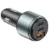 АЗП Hoco NZ9 Galloper 95W (1USB-A/2C) – Black. Фото 4 з 8