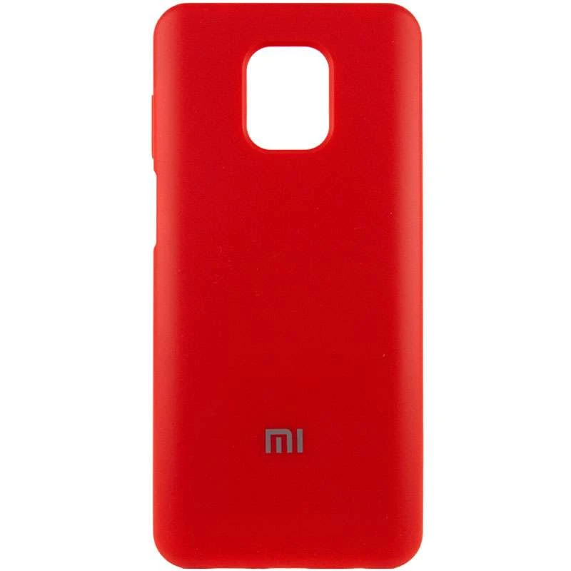 

Чехол Silicone Case с закрытым низом для Xiaomi Redmi Note 9s / Note 9 Pro / Note 9 Pro Max (Красный / Red), Червоний / red