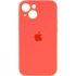 Чохол Silicone Case з захистом камери на Apple iPhone 14 Plus (6.7") – Помаранчевий / Pink citrus. Фото 1 з 4