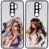 Стеклянный чехол Prisma Ladies на Xiaomi Redmi 9 фото 3 из 3