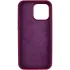 Чехол Silk Full Protective (AA) NO LOGO для Apple iPhone 16 Pro – Бордовый / Maroon. Фото 7 из 9