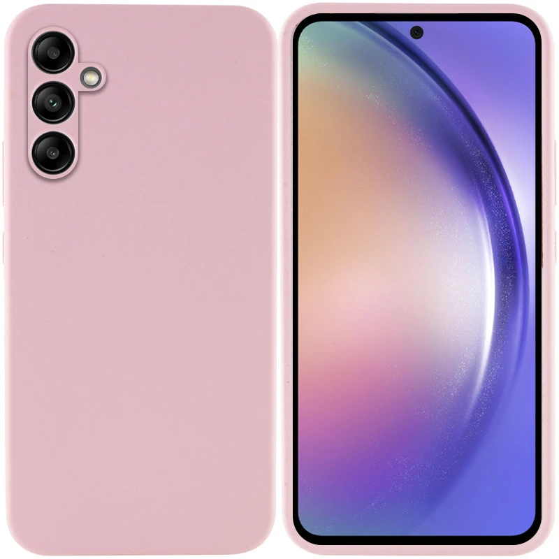 Чехол Silicone Case Lakshmi Premium з закритою камерою на Samsung Galaxy A54 5G – Розовый / Pink Sand. Фото 12 из 14