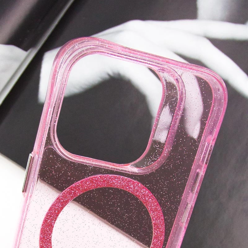 Зоряний чохол з MagSafe на Apple iPhone 16 Pro – Pink. Фото 4 з 5