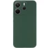 Чохол Silicone Case Lakshmi Plus з закритою камерою на Xiaomi Redmi Note 14 4G (Int. version) – Зелений / Dark green. Фото 1 з 1