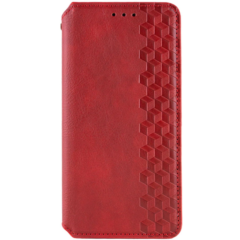 

Чехол-книжка GETMAN кубик для Oppo A98 (Красный), Червоний