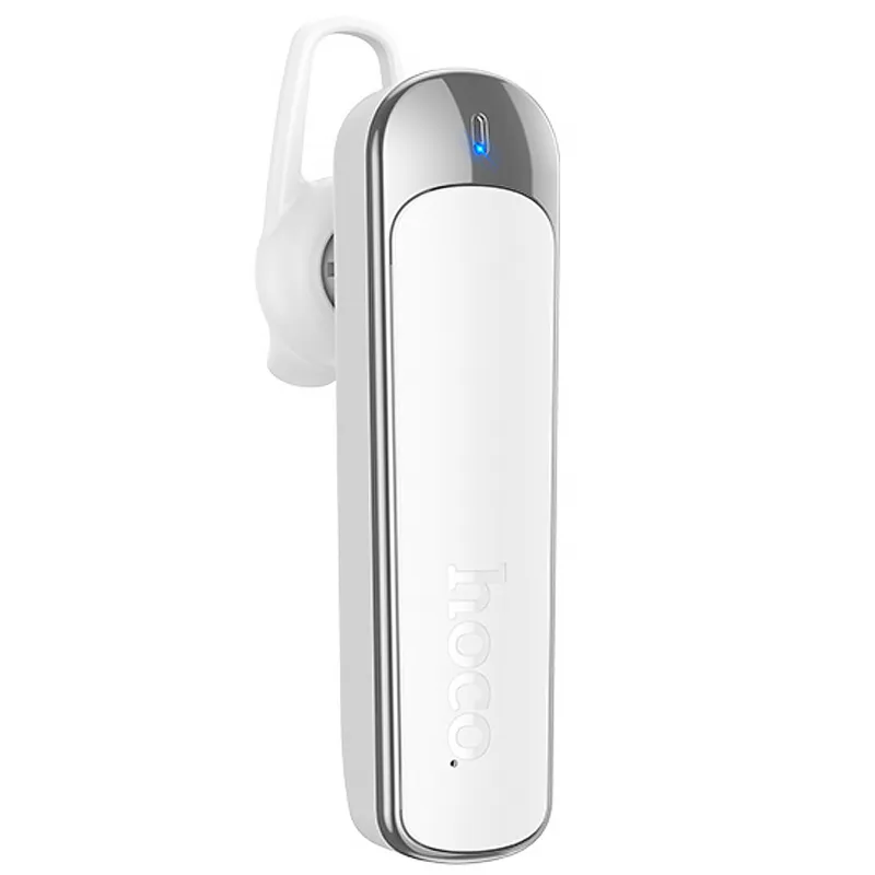 Bluetooth моно-гарнитура Hoco E201 Exceed ENC – White. Фото 1 из 4