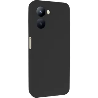 Чохол Silicone Case Lakshmi Premium із закритою камерою для Realme C33 — Чорний / Black