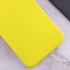 Кольоровий силіконовий чохол GETMAN із закритою камерою для Xiaomi Redmi 13 4G – Жовтий / Flash. Фото 2 з 2