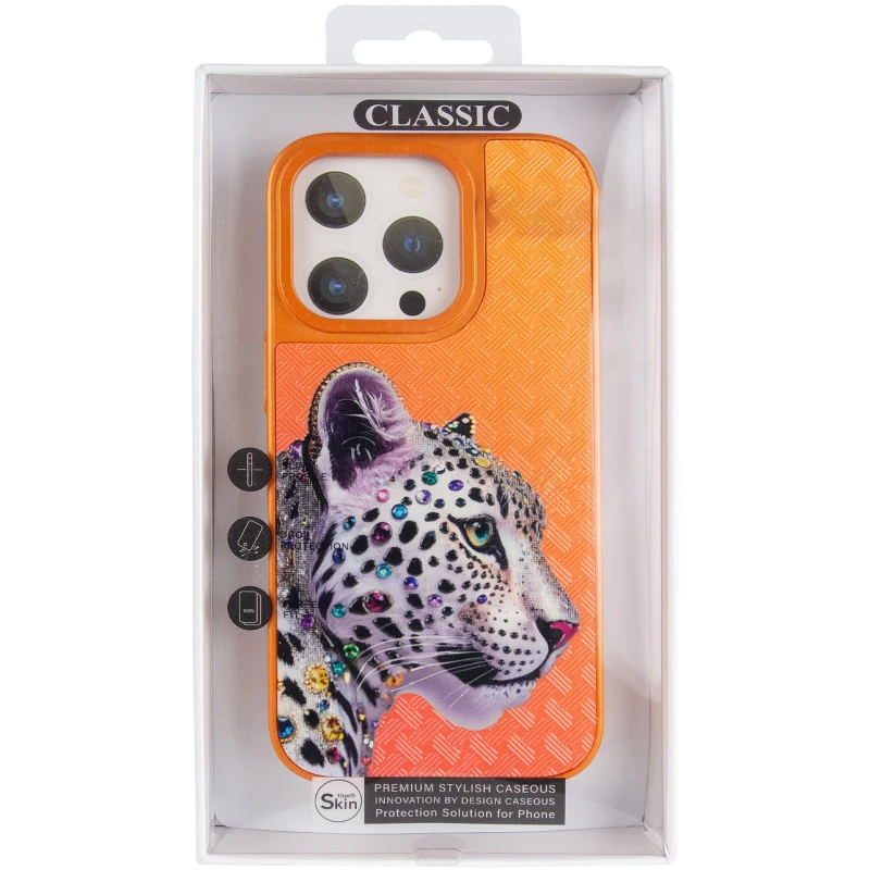 Чохол TPU+PC Crystal Hunt with MagSafe для Apple iPhone 16 Pro Max – Orange. Фото 8 з 8