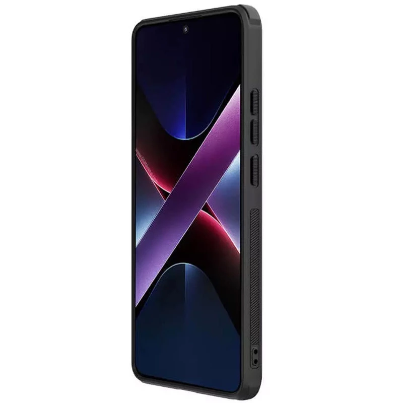 Чохол Nillkin Matte Magnetic Pro на Xiaomi Poco X7 Pro – Чорний / Black. Фото 5 з 6
