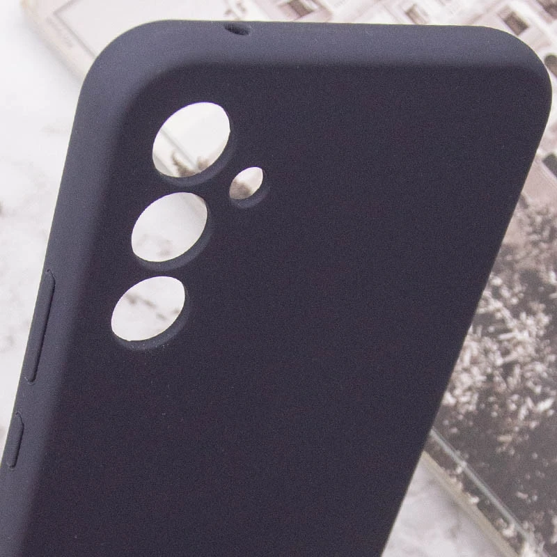 Чехол Silicone Case Lakshmi Premium з закритою камерою на Samsung Galaxy A35 – Серый / Dark Gray. Фото 6 из 6