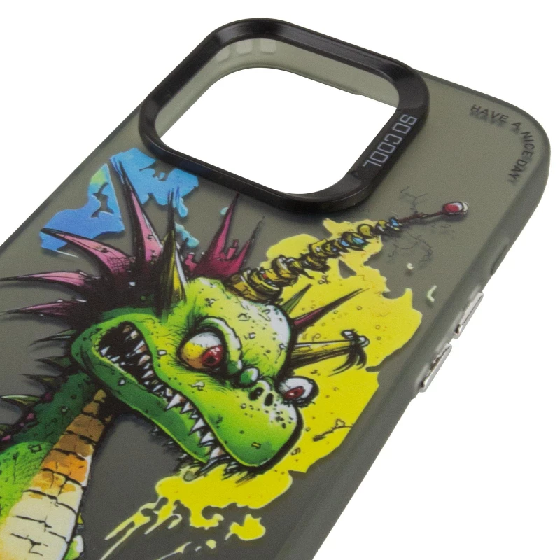 Чохол TPU+PC Street Art для Apple iPhone 15 Pro (6.1") – Dragon. Фото 6 з 7