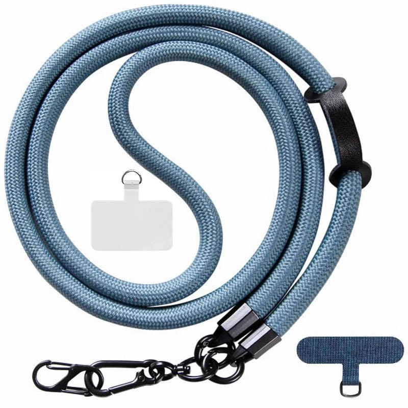 Шнурок (10мм) 120см – Blue. Фото 1 з 2