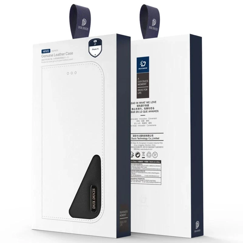 Чохол-книжка Dux Ducis Hivo для Apple iPhone 17 Air (6.5") – Black. Фото 8 з 10