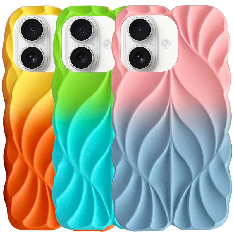 Силиконовый чехол Leaf для Apple iPhone 16 фото 1 из 1