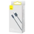Дата кабель Baseus Dynamic Series USB to Lightning 2.4A (1m) (CALD000402) – Slate Gray. Фото 6 з 8