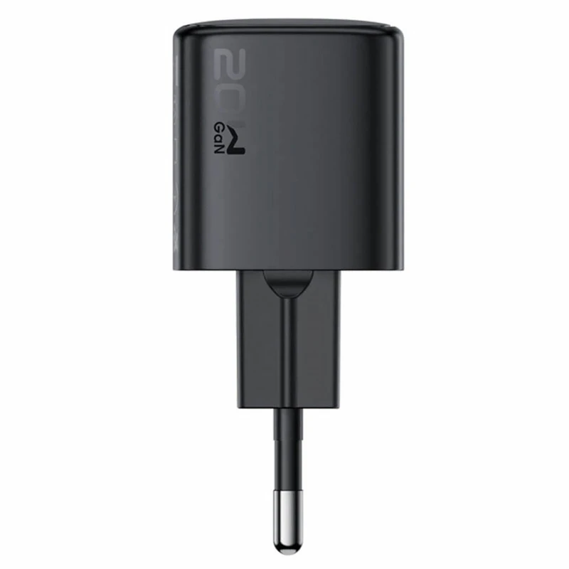 СЗУ Acefast A117 mini PD20W GaN (1USB-C) – Black. Фото 4 из 6