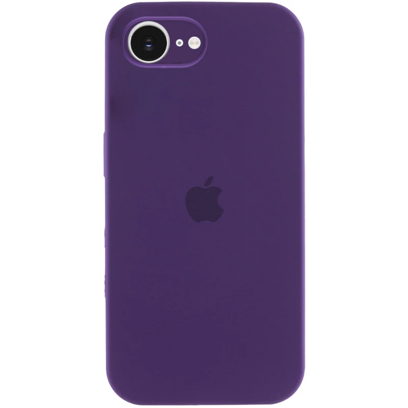 Чохол Silicone Case з закритим низом на Apple iPhone 17e (6.1") – Фіолетовий / Amethyst. Фото 2 з 6