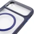 Чохол TPU GETMAN Moon Clear with MagSafe для Apple iPhone 12 (6.1") – Blue. Фото 5 з 6